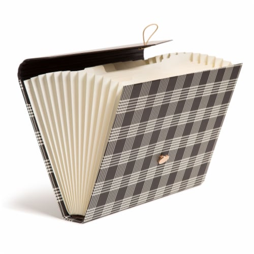 U Brands 13 Pocket Expandable File – Modern Heritage Perspective: right