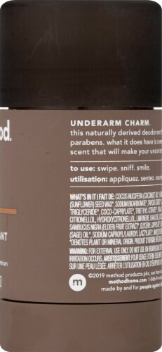 Method Men Cedar + Cypress Aluminum Free Deodorant Perspective: right