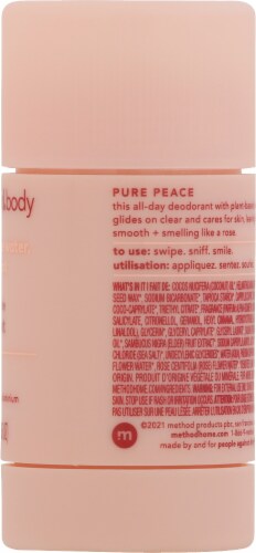 Method® Body Peony Rose Water and Pink Sea Salt Deodorant Perspective: right