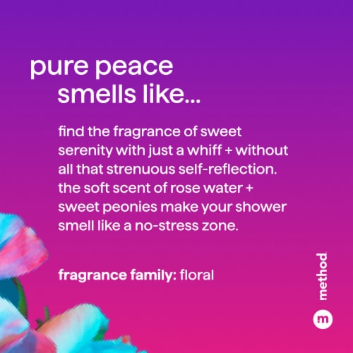 Method Volumizing Shampoo, Pure Peace, Made Without Parabens and Sulfates Perspective: right