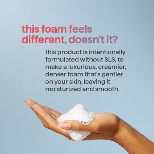 Foaming Body Wash Tuberose + White Flower Perspective: right
