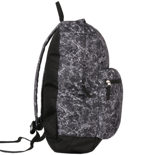 Portal Outdoor® 22 Liter Scholastic Back Pack - Black/White Perspective: right
