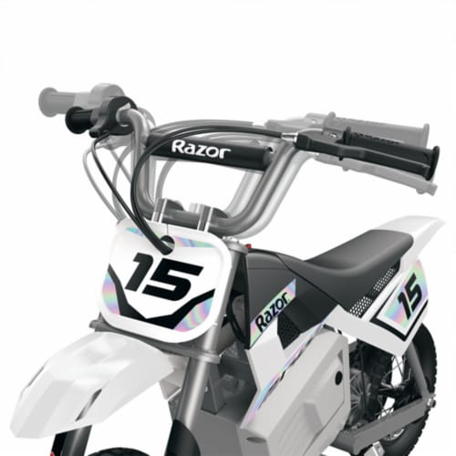 Razor Razor Mx400 Dirt Rocket 24V Electric Toy Motocross Motorcycle Dirt  Bike, White in the Scooters department at