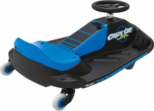 Razor Crazy Cart Shift Board - Blue/Black Perspective: right