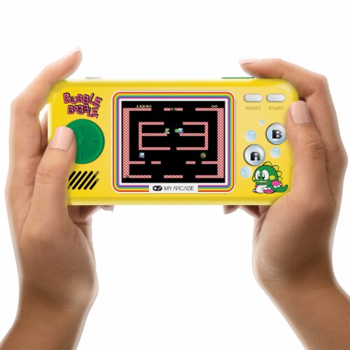 dreamGEAR My Arcade Bubble Bobble Pocket Player Perspective: right