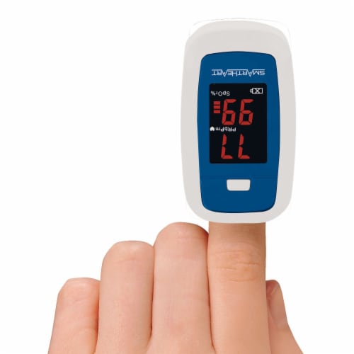 SmartHeart Fingertip Pulse Oximeter 1 Each 11-50K Perspective: right
