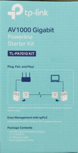 TP-LINK Nano Powerline Adapter Starter Kit Perspective: right