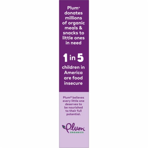 Plum Organics® Strawberry Mighty Snack Bars Perspective: right