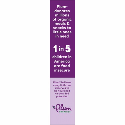 Plum Organics® Strawberry Mighty Snack Bars Perspective: right