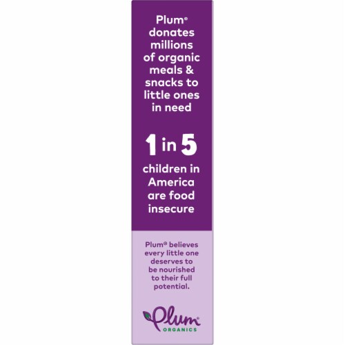 Plum Organics® Blueberry Mighty Snack Bars® Perspective: right