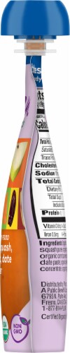 Plum® Organics Stage 2 Baby Food- Butternut/Squash/Pear/Carrot/Date/Ginger Perspective: right