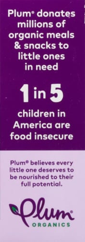 Plum® Organics Jammy Sammy® Snack Size Apple Kale & Oatmeal Sandwich Bars Perspective: right