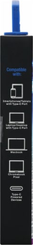 Energizer® Nylon Braided USB-C Charger Cable Perspective: right