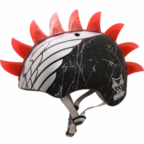 Raskullz® bike helmet wings led black Perspective: right