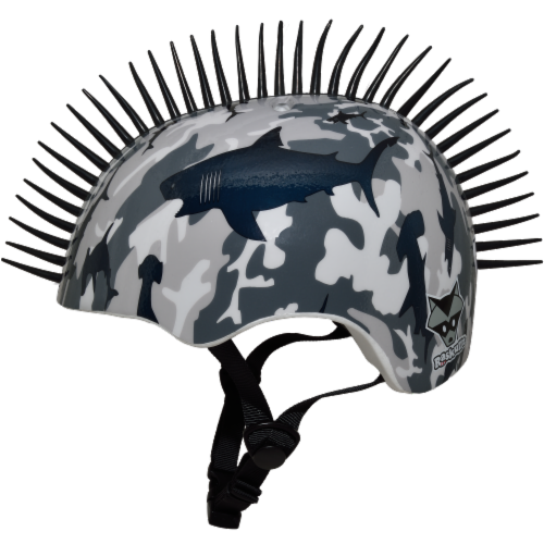 Raskullz Sharkmo Child Bike Helmet - Black Perspective: right