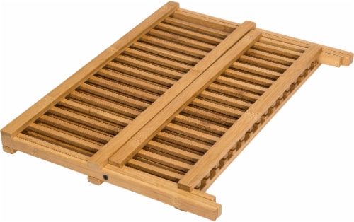 Honey Can Do Bamboo Drying Rack - Natural Perspective: right