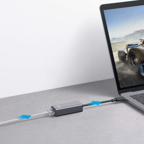 Anker USB-C to Ethernet Adapter Perspective: right