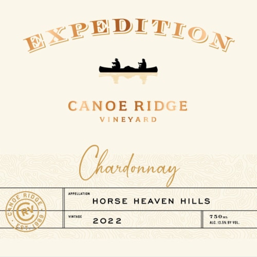 Canoe Ridge Vineyard The Expedition Chardonnay Washington White Wine Perspective: right