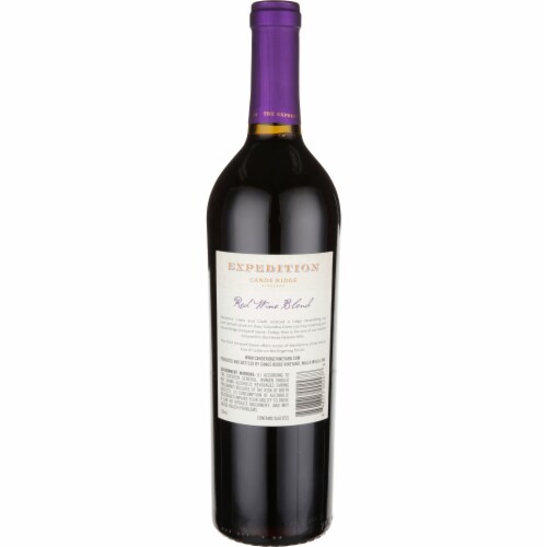 Canoe Ridge Vineyard Red Blend Expedition Washington Red Wine Perspective: right