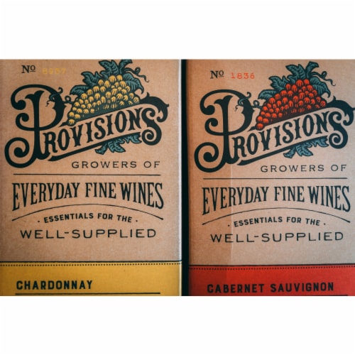 Provisions Sauvignon Blanc Chile White Wine Box Perspective: right