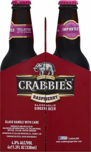 Crabbie's Raspberry Ginger Beer Perspective: right