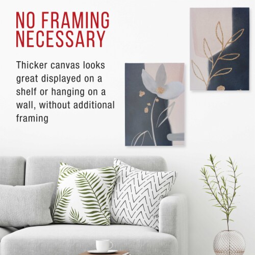 16  x 20  Gallery Depth 1-1/2  Profile Stretched Canvas 3-Pack - Gesso Triple Primed Cotton Perspective: right