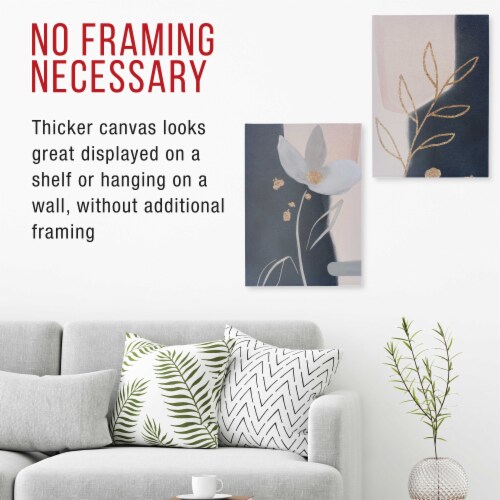 18  x 24  Gallery Depth 1-1/2  Profile Stretched Canvas 3-Pack - Gesso Triple Primed Cotton Perspective: right
