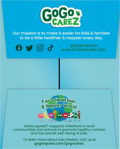 GoGo SqueeZ Big SqueeZ Apple & Raspberry Applesauce Pouches Perspective: right