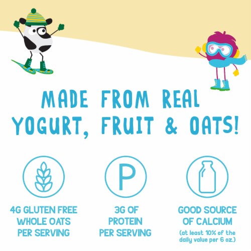 GoGo Squeez Morning Smoothiez Gluten-Free Berry Snack Pouch Perspective: right