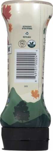 Maple Joe® Dark Organic Maple Syrup Squeeze Bottle Perspective: right