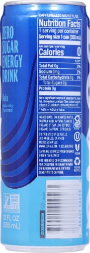 Zevia Zero Calorie Kola Energy Drink Perspective: right