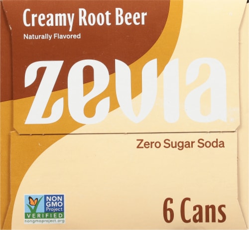 Zevia® Zero Calorie Creamy Root Beer Perspective: right