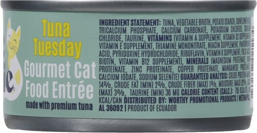 Birdie & Louie™ Tuna Tuesday Wet Cat Food Perspective: right