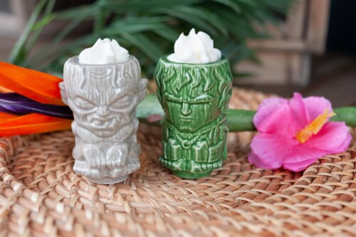 Geeki Tikis Lord Of The Rings Frodo & Gollum Mini Muglets | 2-Ounce Ceramic Mugs Perspective: right