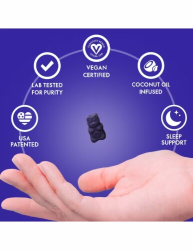 SugarbearPro™ Sleep 5-HTP Amino Gummies Perspective: right