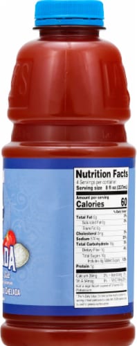Arriba Chelada Clam & Sea Salt Tomato Juice Blend Perspective: right
