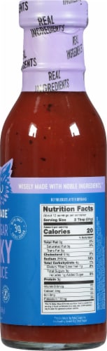 Noble Made™ Less Sugar Smoky BBQ Sauce Perspective: right