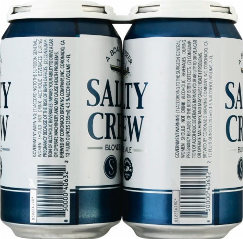 Coronado Salty Crew Blonde Ale Perspective: right