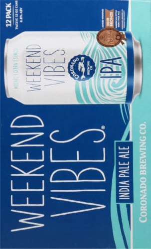 Coronado Weekend Vibes® IPA Craft Beer Perspective: right