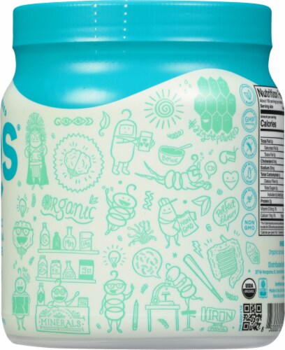 KOS® Organic Spirulina Powder Perspective: right