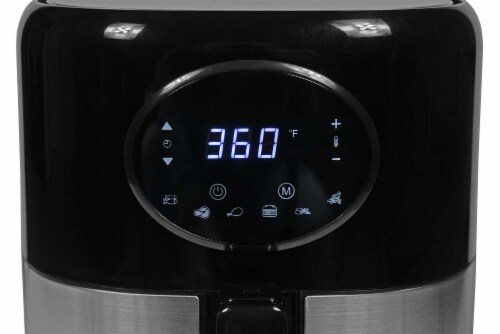 Gourmet Edge Digital Air Fryer, Extra Hot Air Fry, Cook, Crisp (3.5 Quarts) Perspective: right