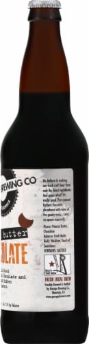 Garage Brewing Co Peanut Butter Milk Chocolate Milk Stout Perspective: right