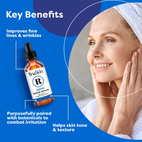 TruSkin™ Retinol Facial Serum Perspective: right