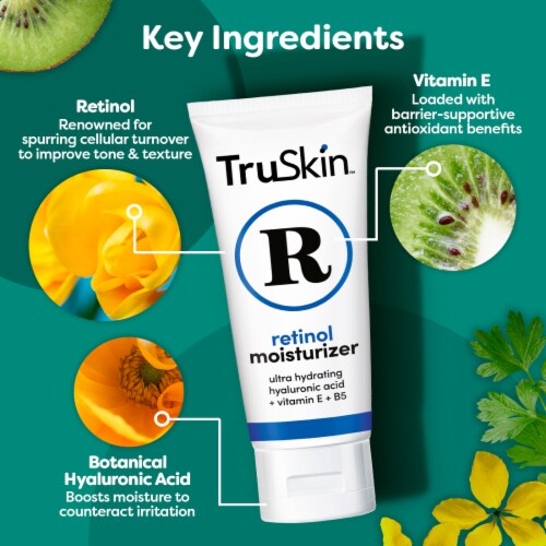 TruSkin™ Retinol Moisturizer for Face Perspective: right