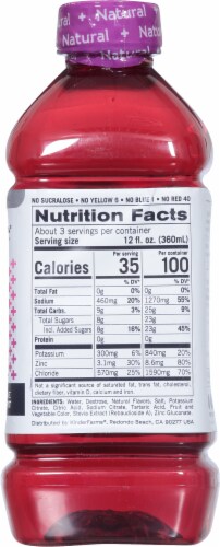 Knderlyte® Natural Grape Flavored Oral Electrolyte Solution Perspective: right