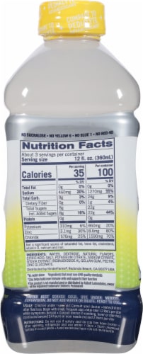 Kinderlyte® Natural Lemonade Electrolyte Solution Drink Perspective: right