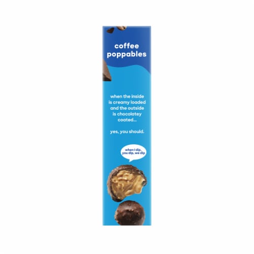 Yasso Frozen Greek Yogurt Coffee Poppables Perspective: right