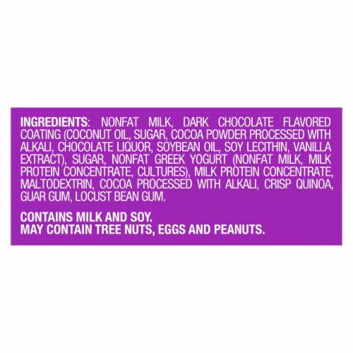 Yasso Chocolate Crunch Frozen Greek Yogurt Bars Perspective: right