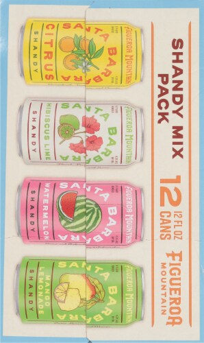 Figueroa Mountain Brewing Co Shandy Mix Pack Perspective: right