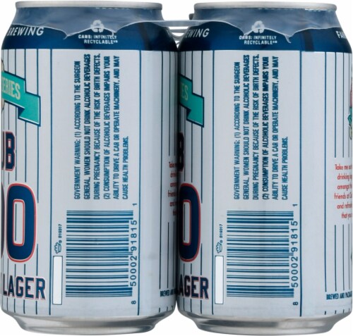 Crystal Lake Brewing Club 400 Ball Park Lager Perspective: right